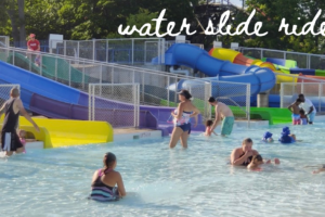water slide ride 💦